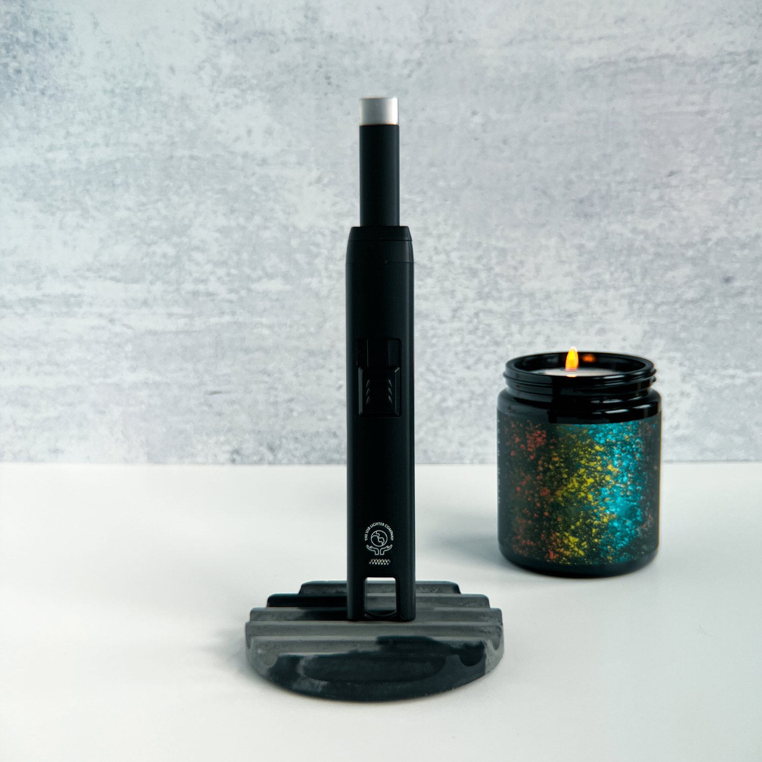 THE ARC Allumeur de bougies électrique noir mat rechargeable et écologique